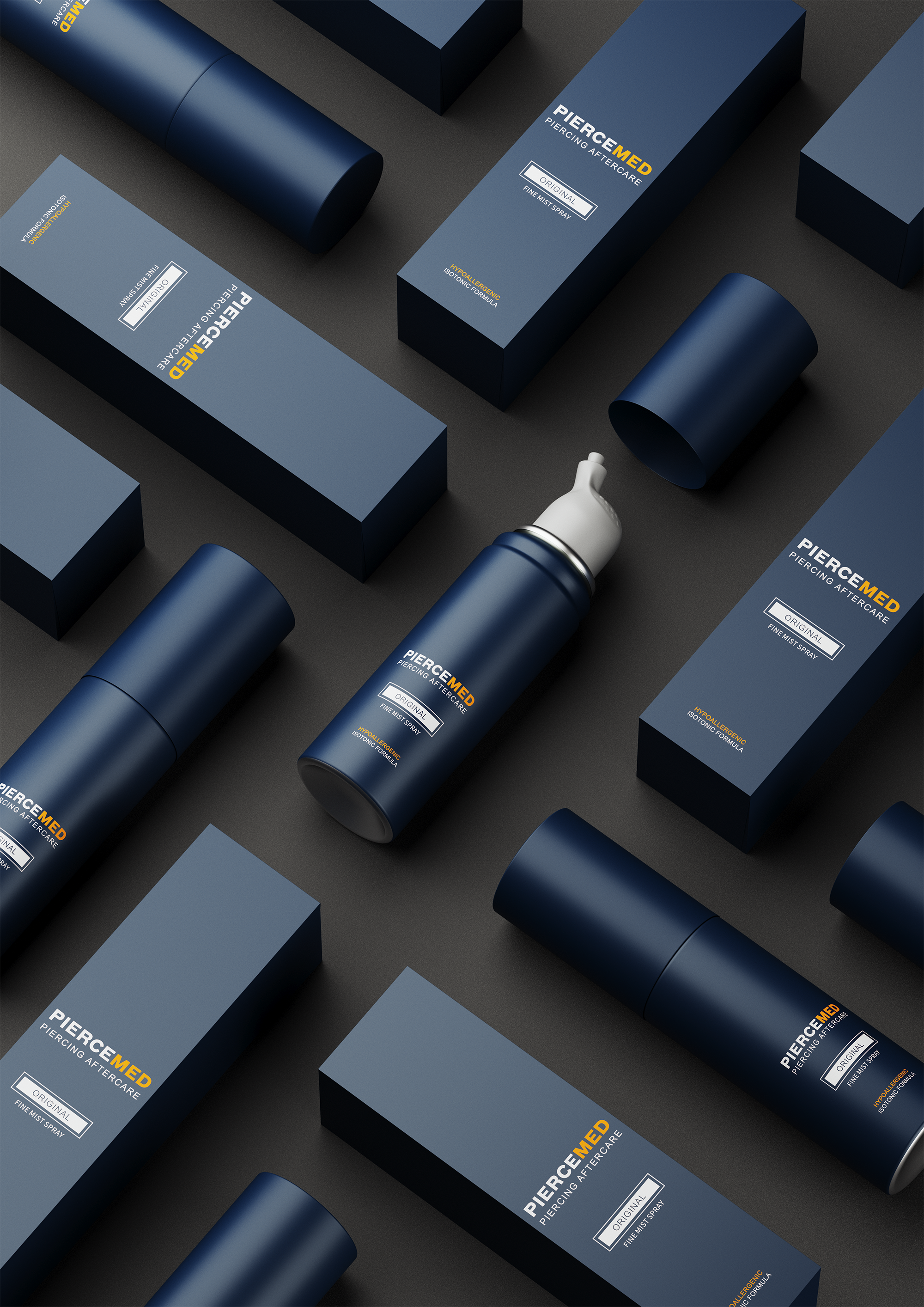 PIERCEMED PIERCING AFTERCARE AEROSOL FREE 80ML